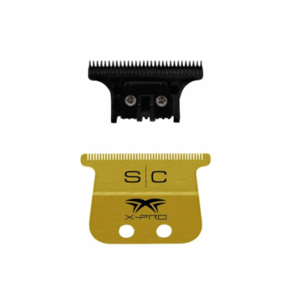 StyleCraft Fixed Gold X- Pro Wide Trimmer Blade with DLC Deep Tooth Cutter