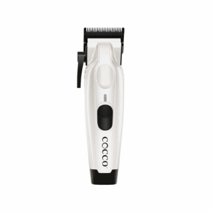 Cocco Veloce Pro Cordless Clipper w/ Digital Gap Ambassador Graphene Taper Blade Pearl White